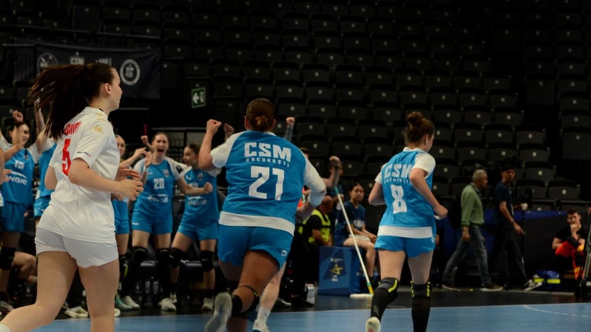 LIVE / CSM București – Debrecen LIVE, în finala Champions League la tineret! Peste 1000 de fani rom