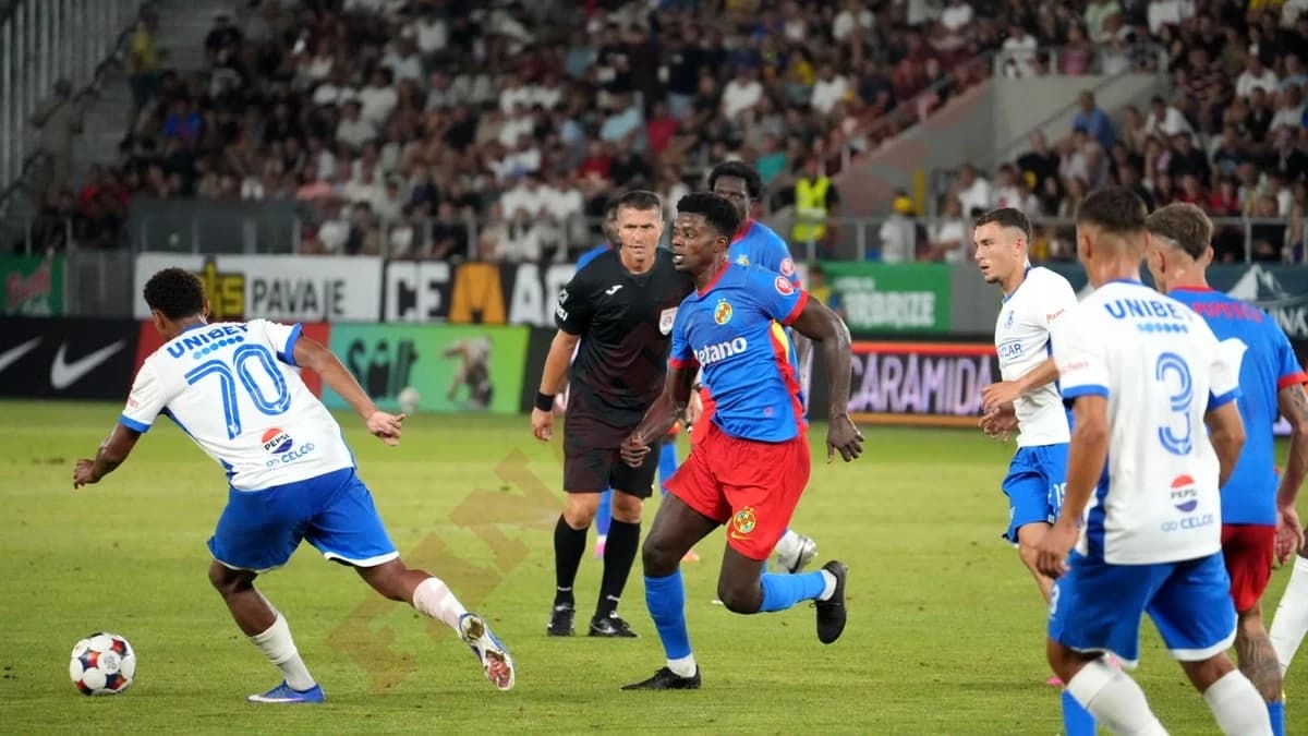 LIVE / FCSB – Farul 1-2, LIVE VIDEO în SuperLiga, etapa 3. Florin Tănase a avut golul egalizator în
