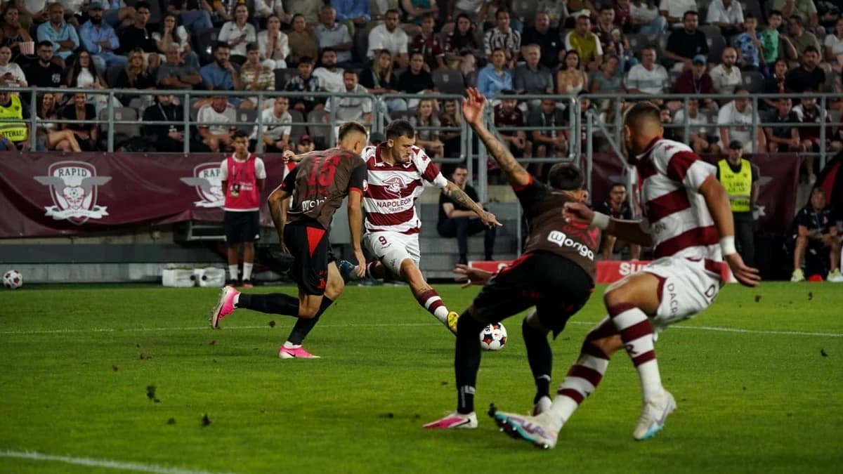 LIVE / Rapid – Dinamo 0-0, LIVE VIDEO în SuperLiga, etapa 5. Bellaarouch îi salvează pe „câini”!