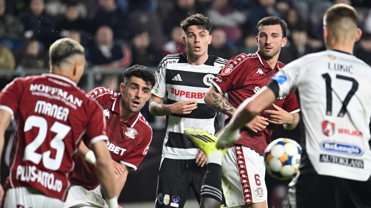 LIVE U Cluj – Rapid București 1-0, Live Text Online, în etapa 8 din play-off-ul Superligii. Codrea î