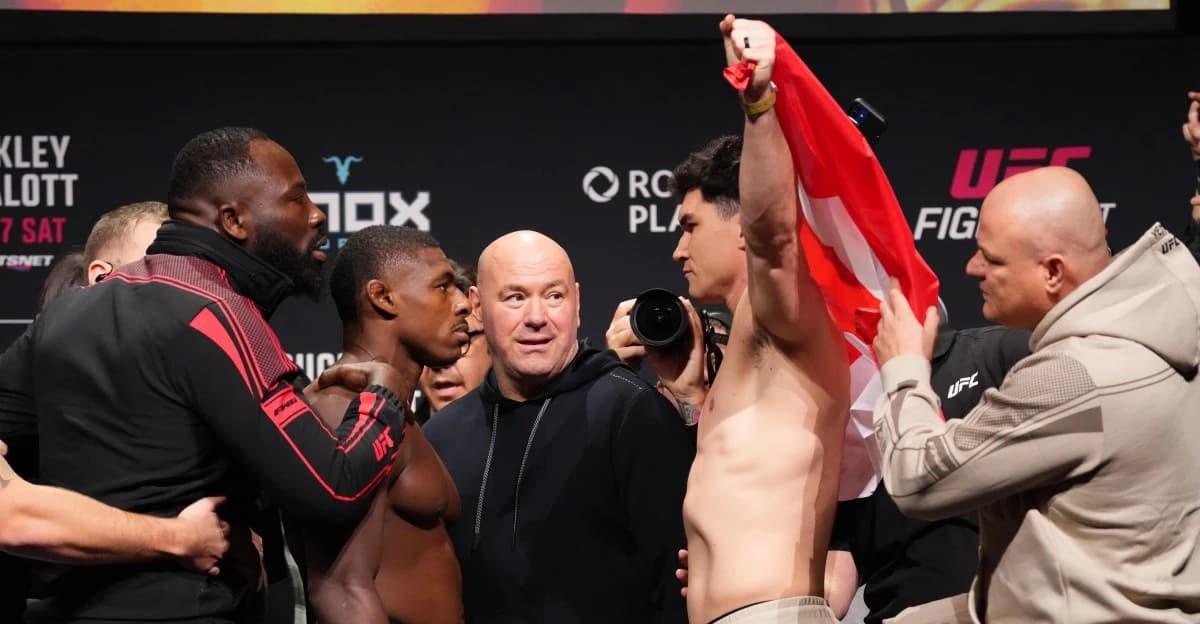 LIVE! UFC Edmonton Results: Buckley vs. Malott
