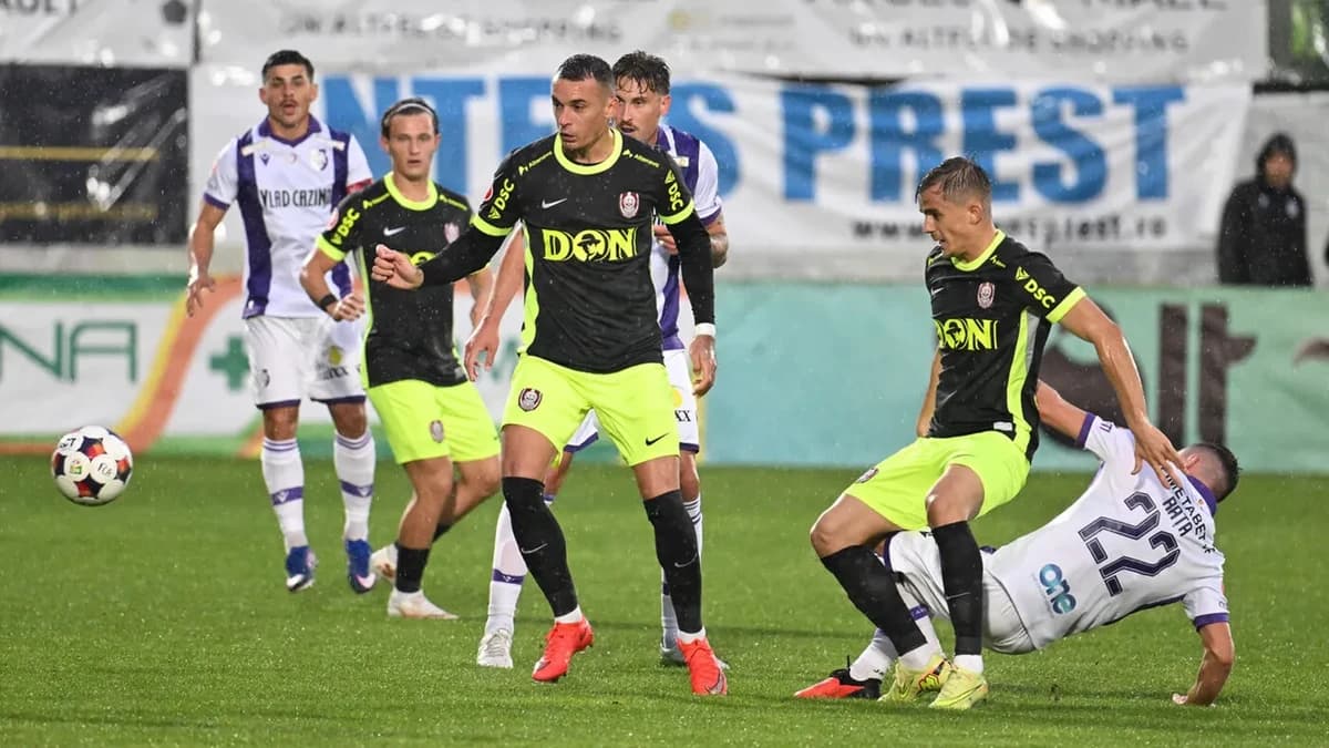LIVE UTA – CFR Cluj, în etapa a 12-a din Superliga. Început alert de meci la Arad!
