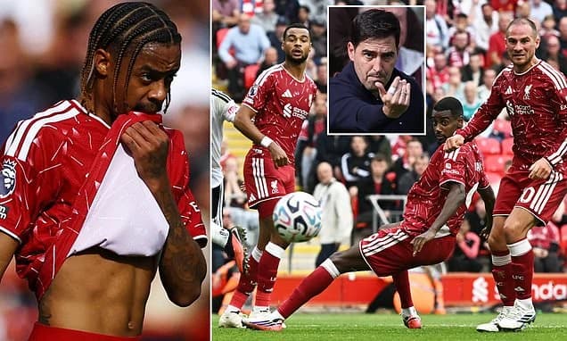 Liverpool 0-0 Fulham: Andoni Iraola's misfiring £1BILLION squad fail to find a way past pointless vi