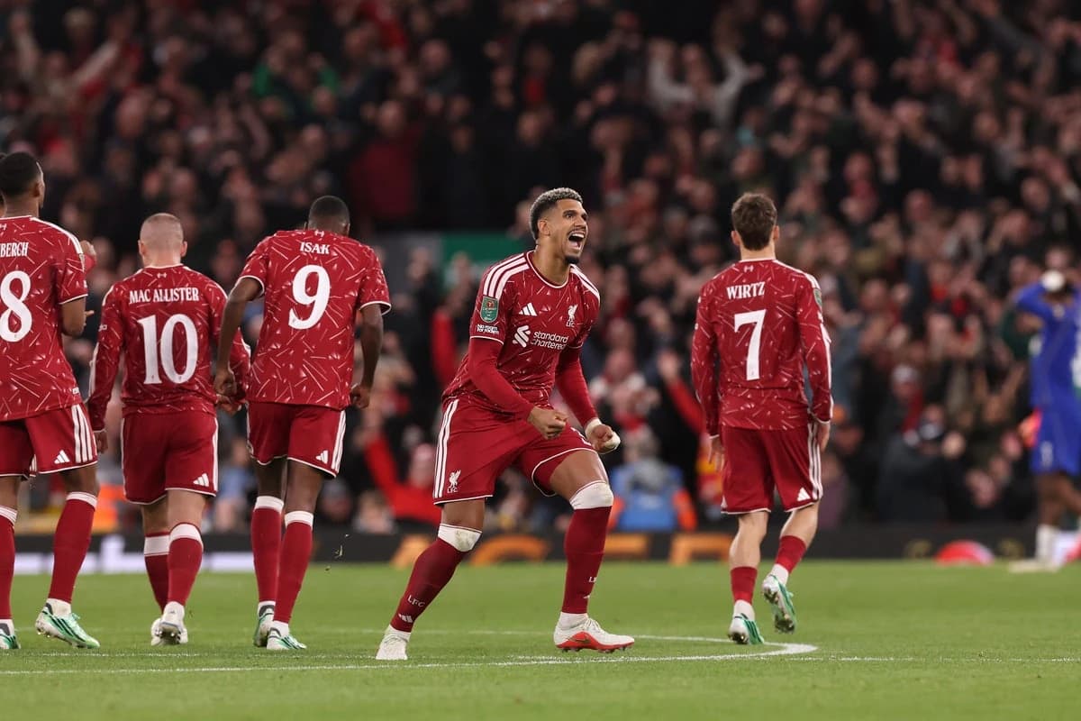 Liverpool edge out Chelsea with penalty shootout victory in Carabao Cup