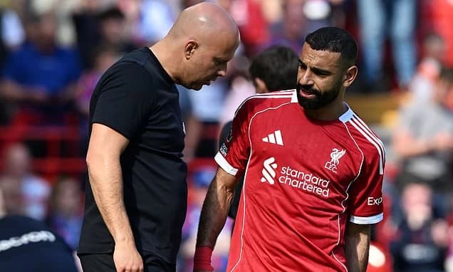 Liverpool issue Mo Salah injury update after claims star's career at Anfield was OVER