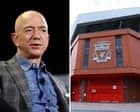 Liverpool owner FSG seals £1.65bn sale of 30% stake to consortium including Jeff Bezos