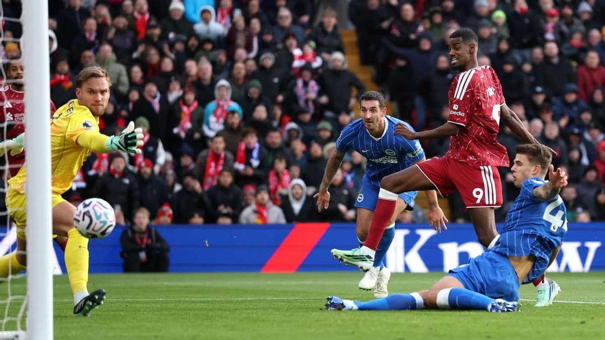 Liverpool vs. Brighton LIVE: Premier League updates as fifth meets third at Anfield