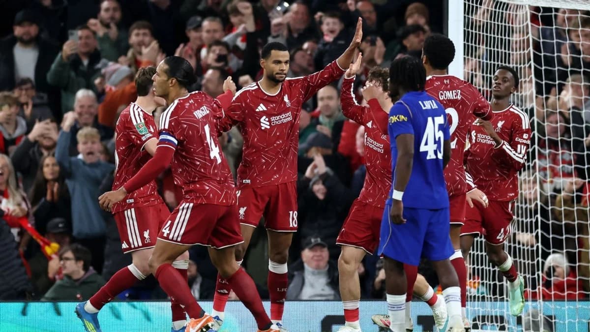 Liverpool vs. Chelsea LIVE: Carabao Cup updates as Reds look for fifth straight win