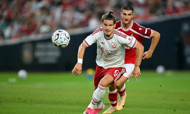Liverpool vs Wrexham - friendly LIVE: Harvey Elliott forces good save from Danny Ward as dogged Cham