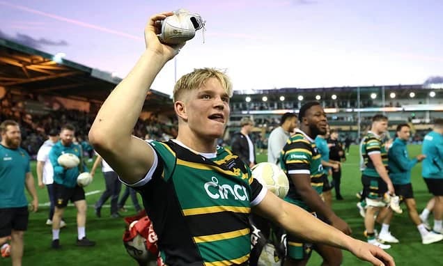 Livewire Henry Pollock proves he is more than just talk as Northampton Saints star steamrolls Leices