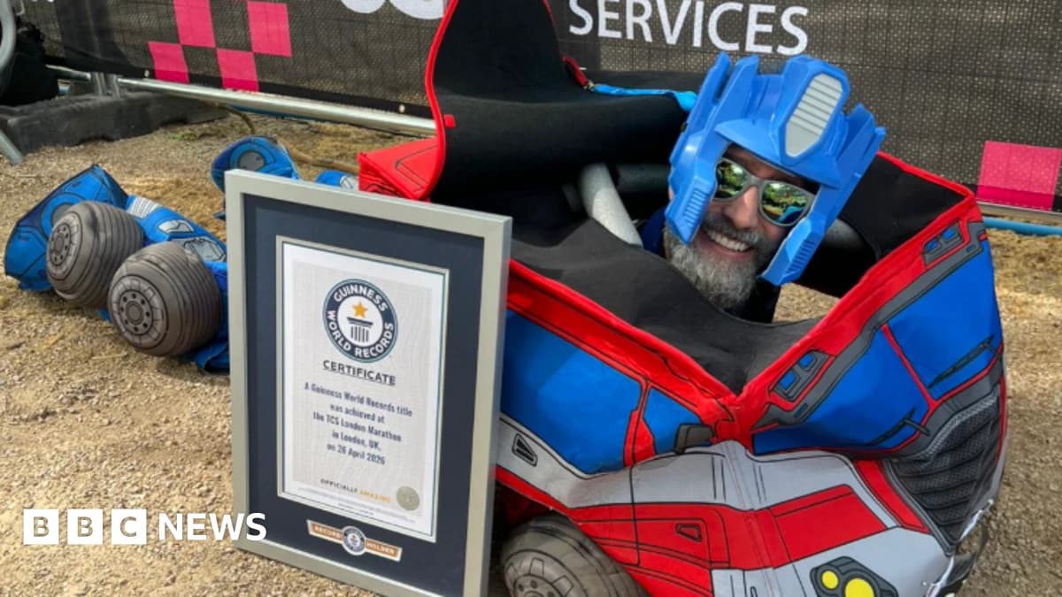 London Marathon runner from Milton Keynes breaks world record
