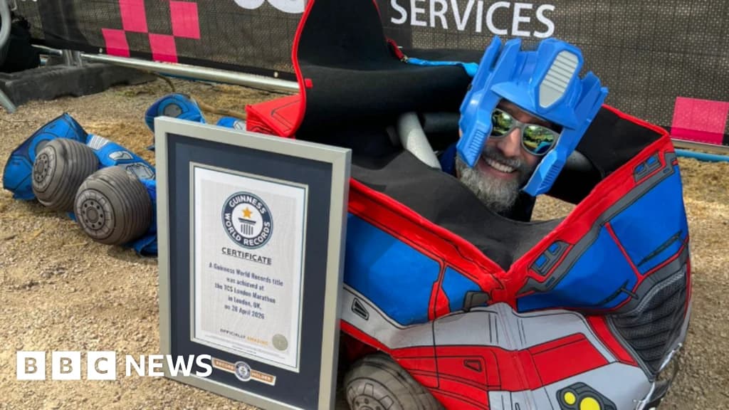 London Marathon runner from Milton Keynes breaks world record