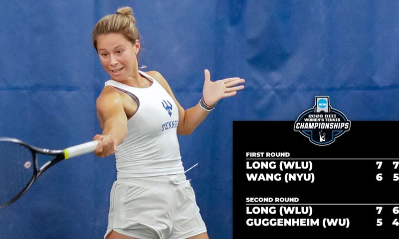 Long Wins Twice, Advances to Quarterfinals of NCAA Women's Tennis Singles Tournament