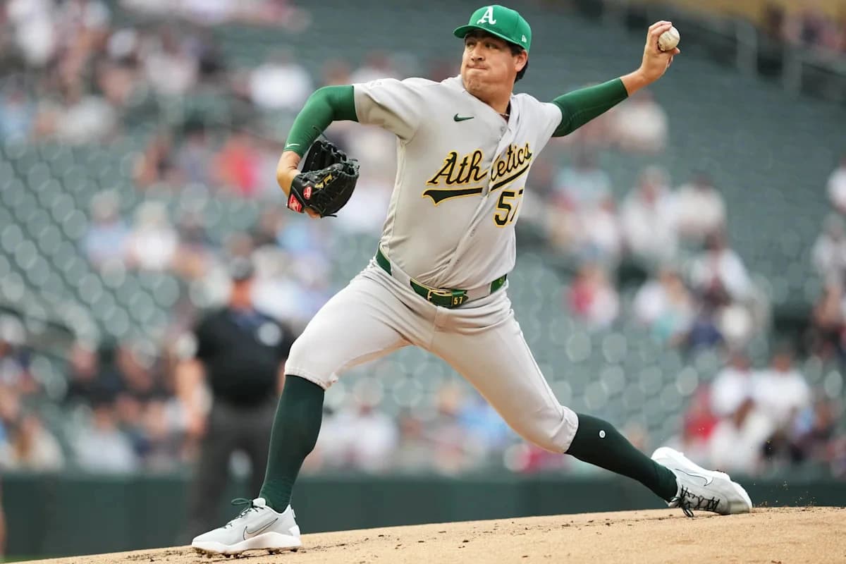 Lopez allows 1 hit in 5 innings, Butler and Soderstrom drive in runs as A's beat Twins 2-0