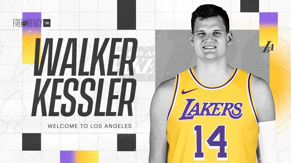Los Angeles Lakers Acquire Center Walker Kessler
