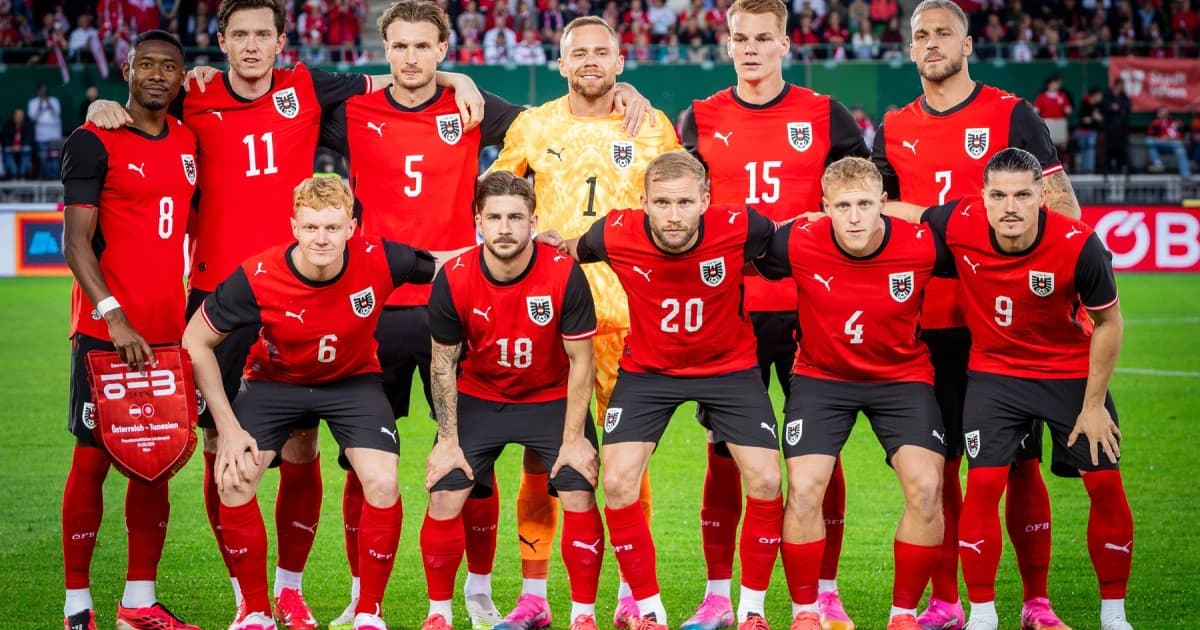 Lotul Austriei la Campionatul Mondial de Fotbal 2026. A refuzat România și acum a primit o mare lovi