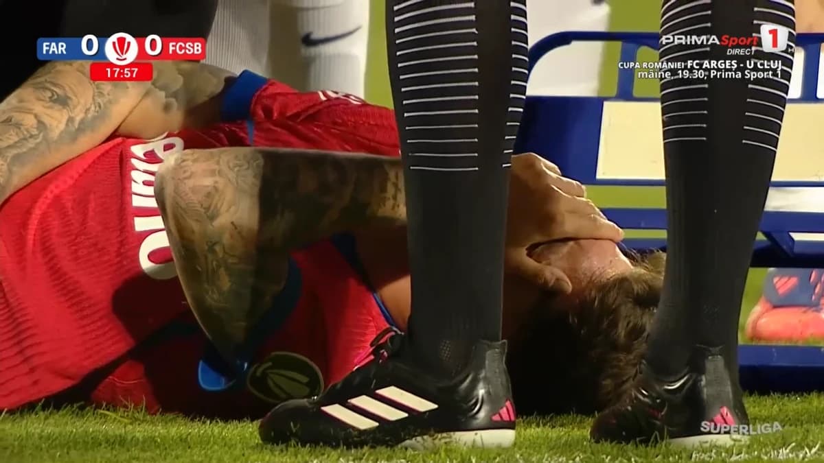 Lovitură pentru FCSB! S-a accidentat și riscă să NU mai joace în acest sezon - Imaginea 9
