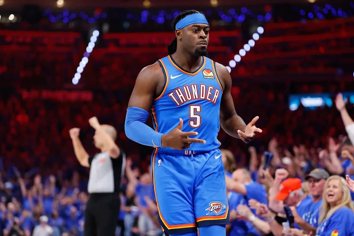 Lu Dort addresses future with Thunder: 'My main goal is to stay here'