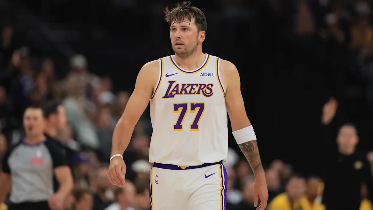 Luka Dončić scores 52 points as Lakers improve to 3-0 with win over Jazz