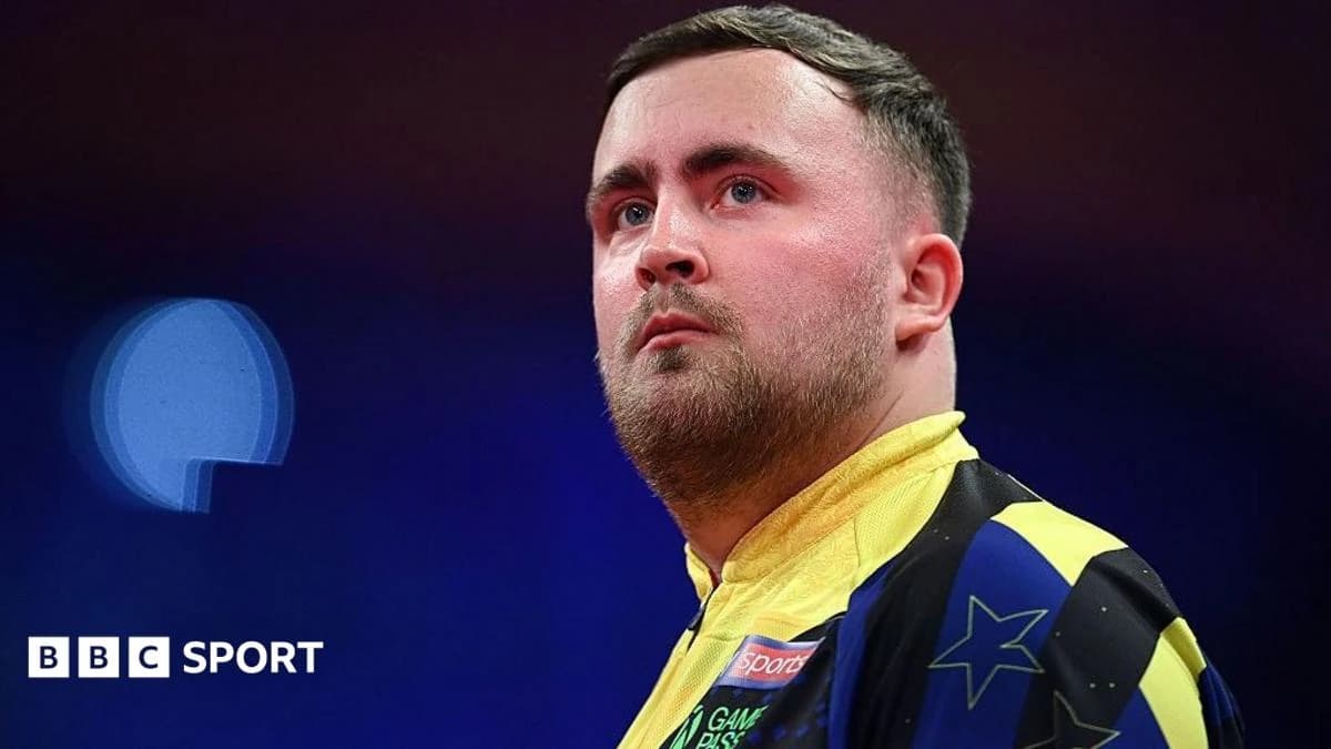 Luke Littler's Players Championships finals dented by Jermaine Wattimena defeat
