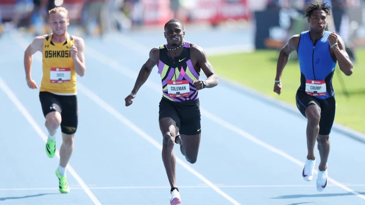 Lyles, Richardson ease into 100m semis at US athletics championships