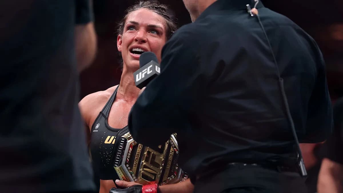 Mackenzie Dern Reacts to Successful UFC 330 Title Defense