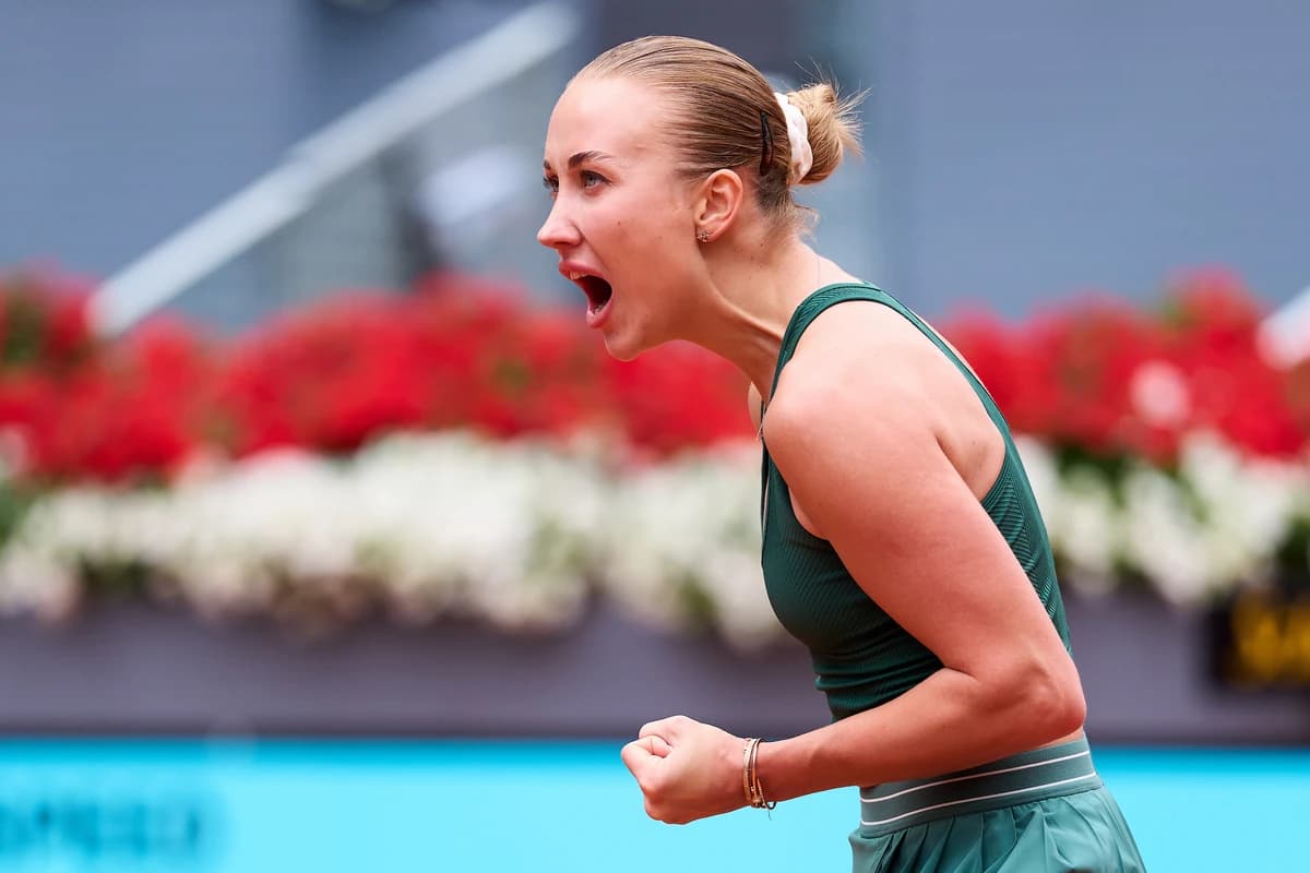 Madrid Open: Potapova a învins-o pe Pliskova şi este prima „lucky loser” ajunsă în semifinala unui t