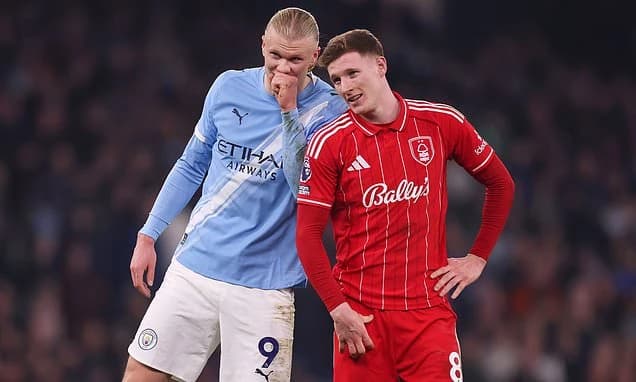 Man City strike £116MILLION breakthrough for Elliot Anderson: England star set for medical in the Un