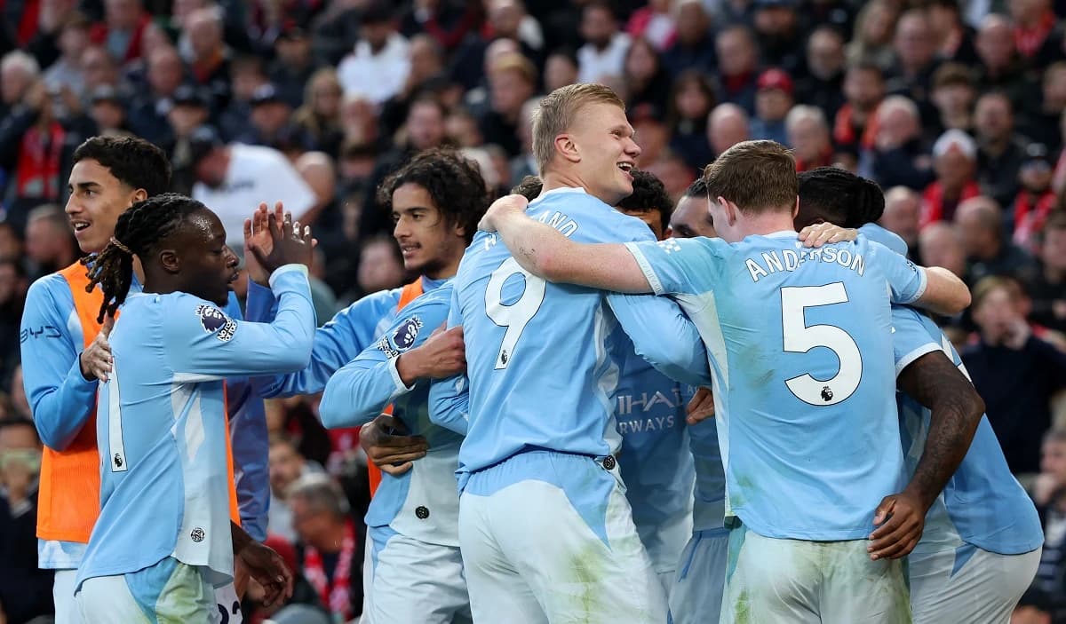 Man City, victorie la scor pe Anfield în primul meci după verdictul „vinovat”. Echilibrul, „rupt” de