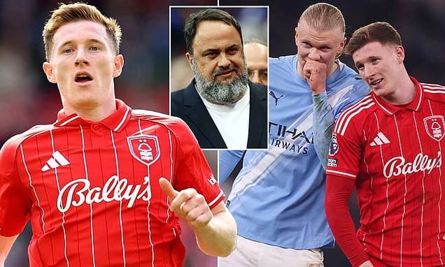 Man City's opening bid for England star Elliot Anderson REJECTED by Nottingham Forest with Man Unite