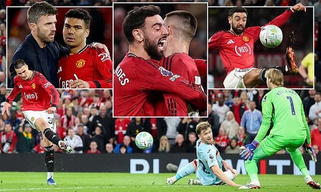 Man United 2-1 Brentford: Bruno Fernandes masterclass proves tying the talisman down to a new deal t