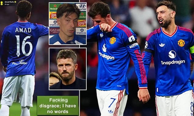 Man United mutiny: Now Amad Diallo's 'f***ing disgrace' post follows Lisandro Martinez's rant, as Wa