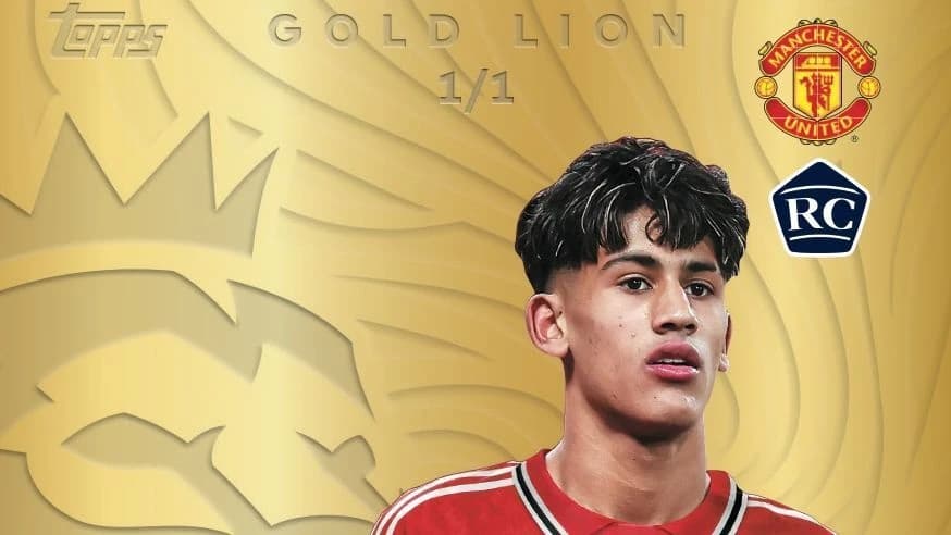 Man Utd teen JJ Gabriel handed gold trading card