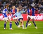 Manchester City v Paris Saint-Germain: Women’s Champions League – live
