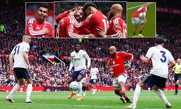 Manchester United 3-2 Nottingham Forest: Michael Carrick's men confirm third-place finish in the Pre