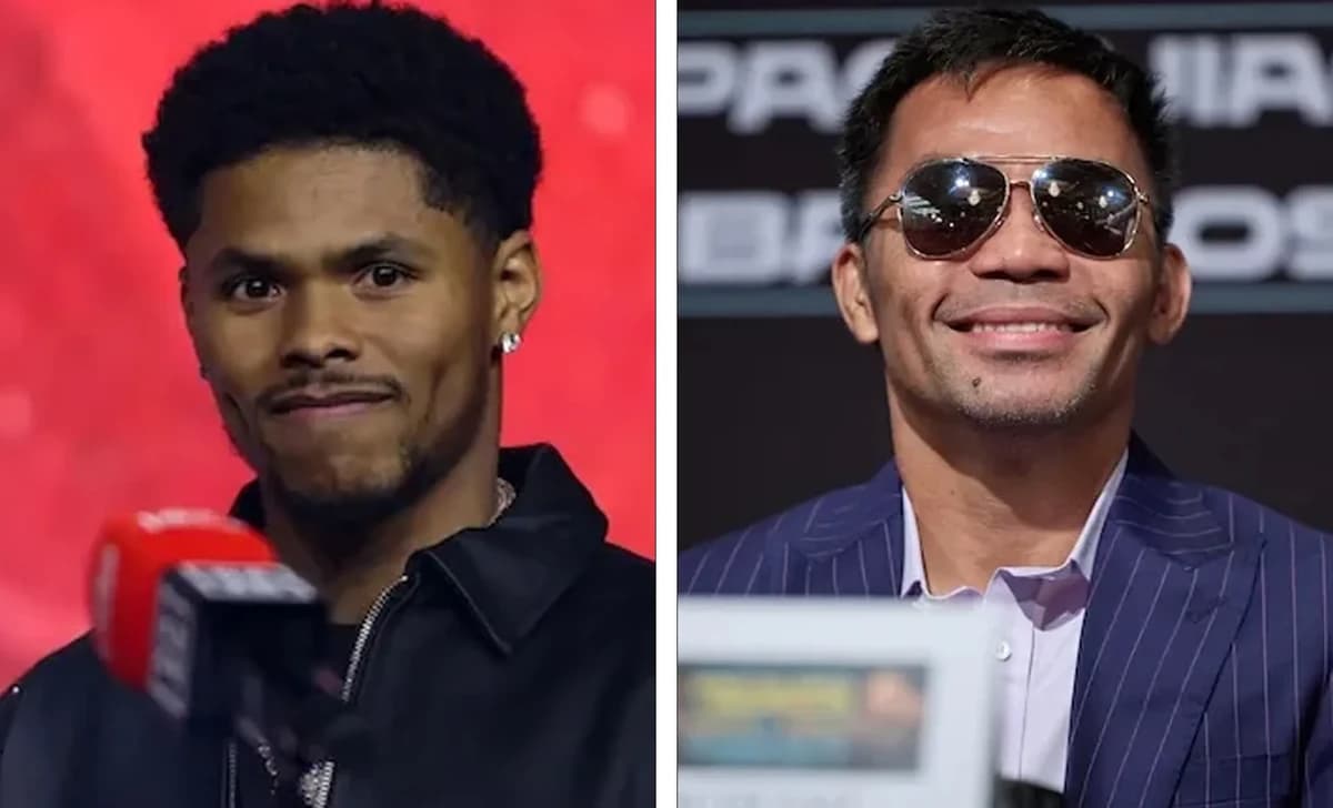 Manny Pacquiao-Shakur Stevenson 'double main event' remains in talks for Joshua-Fury Cardiff show
