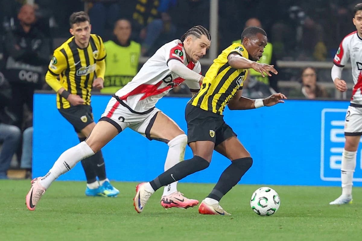 Manșa tur a semifinalelor de Conference League » Andrei Rațiu, titular. Gol în minutul 1!