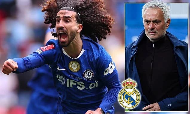 Marc Cucurella set to join Real Madrid: Chelsea reach verbal agreement over £52m sale of full-back -