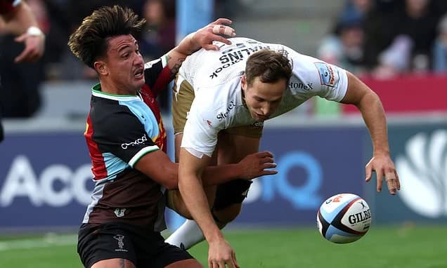 Marcus Smith's magic moment set the tone for Harlequins' derby day win over Saracens - and was finel