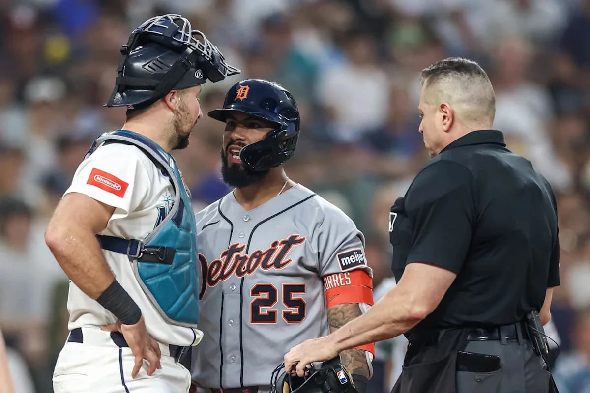 Mariners reliever Gabe Speier, manager Dan Wilson suspended after intentional HBP on Tigers' Gleyber