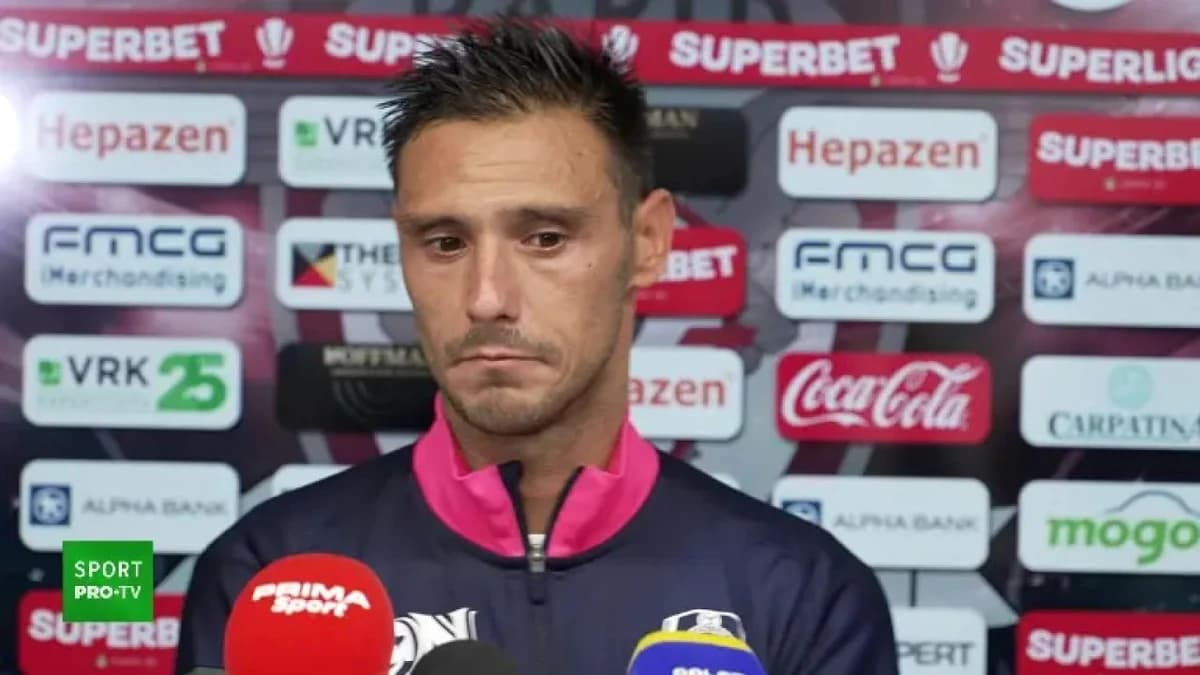 Mario Camora, la pământ după CFR Cluj - Tromso: „Foarte dureros!”. Explicația căpitanului