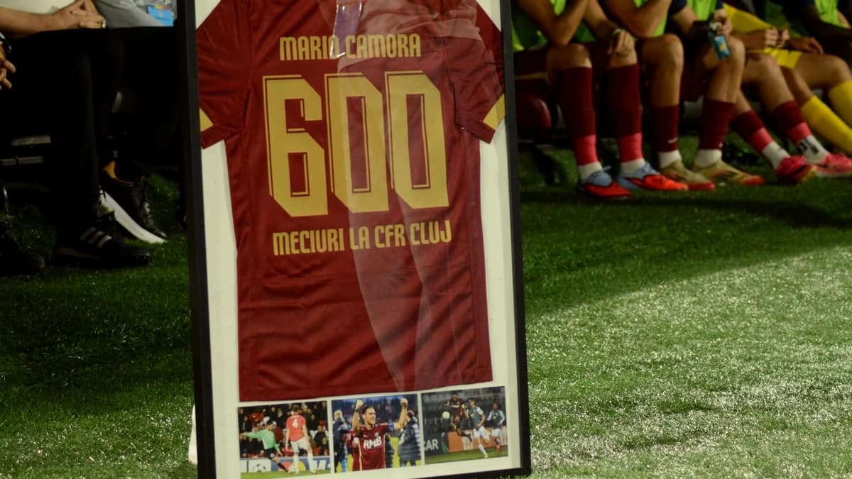 Mario Camora, „regele” din Gruia! Moment special înainte de CFR Cluj – FCSB, după o bornă uriașă ati