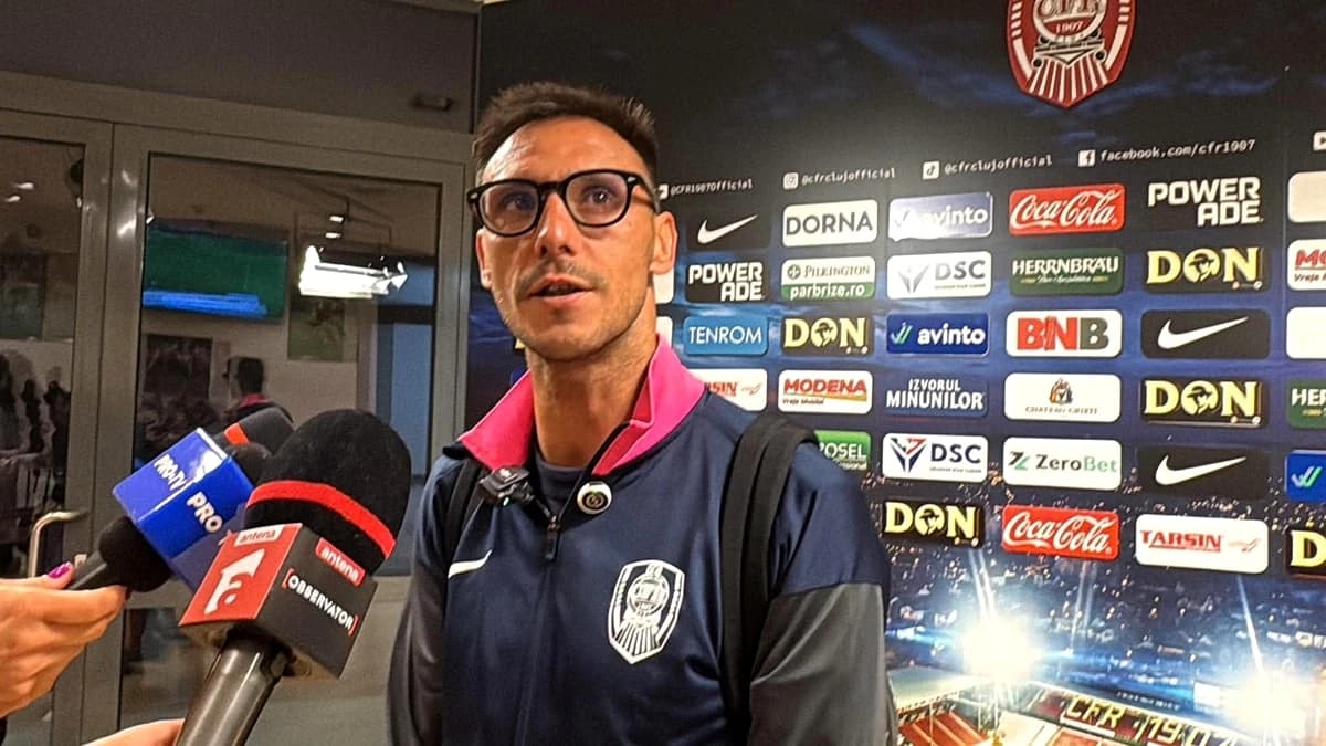 Mario Camora, reproșuri pentru olteni după CFR Cluj – U Craiova 0-0: „Se vedea cum trăgeau de timp”