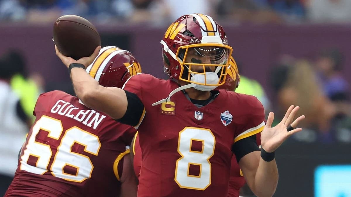 Mariota injured early as Commanders turn to 7th-round rookie at QB