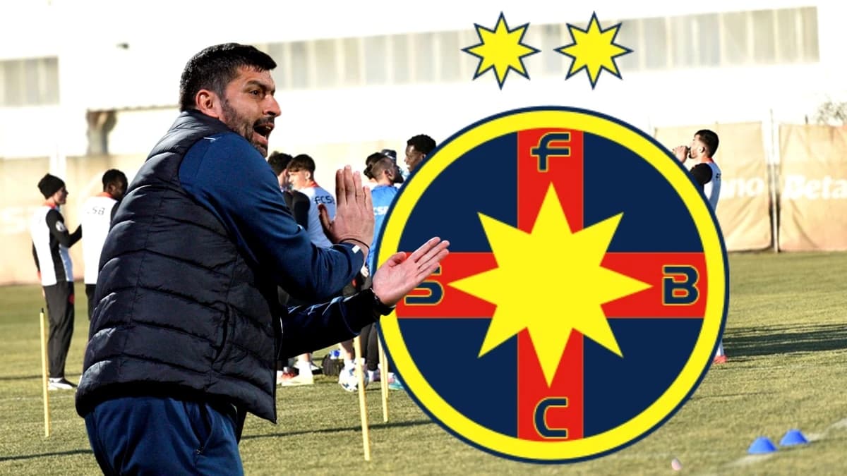 Marius Baciu a rostit doar două cuvinte când a ajuns la FCSB! Noul antrenor, dat pe spate din prima