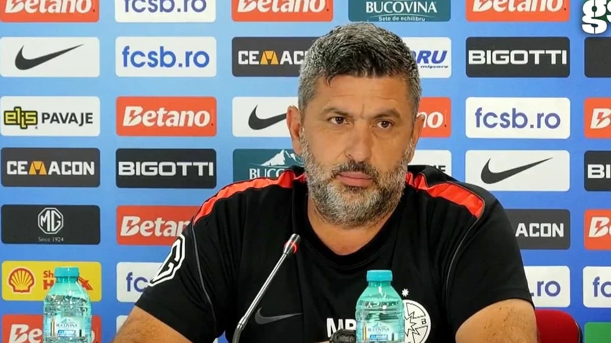 Marius Baciu, înaintea meciului cu Dinamo: „Cine a vorbit de demitere? Asta e important pentru mine?