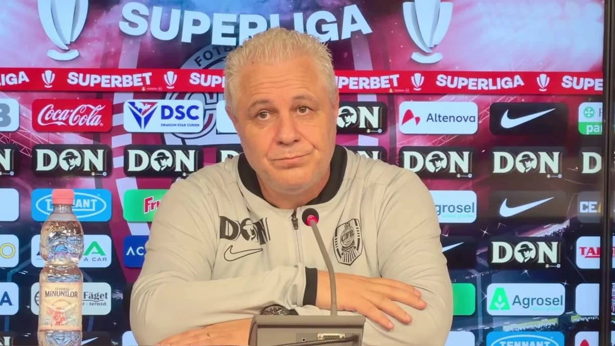 Marius Șumudică a anunțat prima plecare de la CFR Cluj în noul său mandat: „E liber”