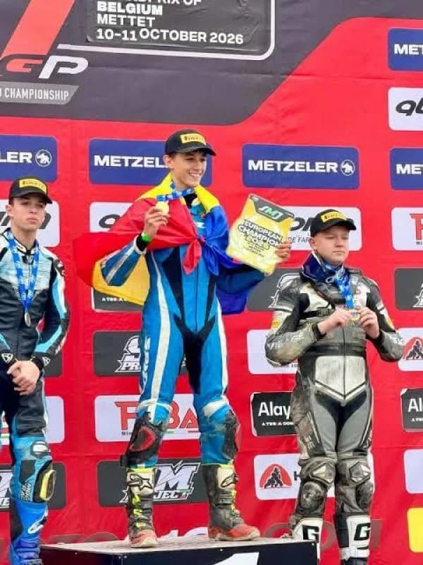Mark Szabo, primul român campion european în Supermoto