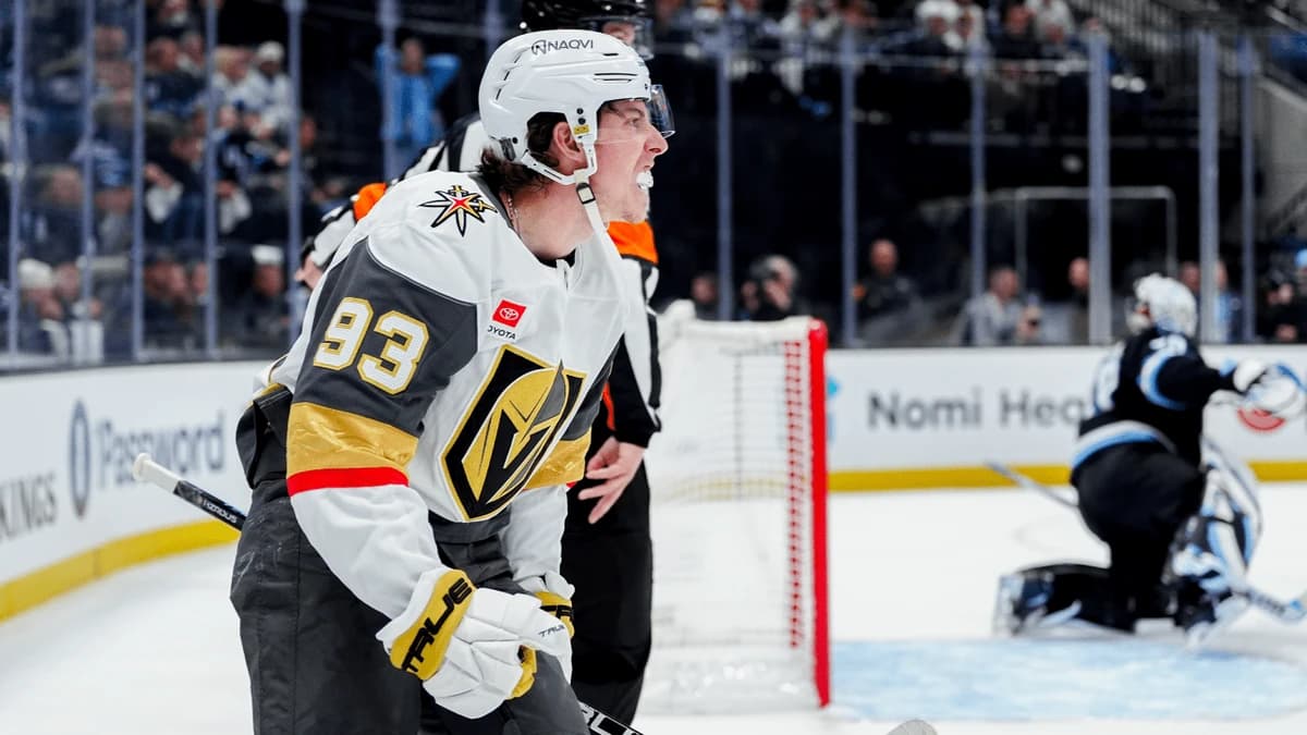 Marner scores twice, Golden Knights eliminate Mammoth in Game 6