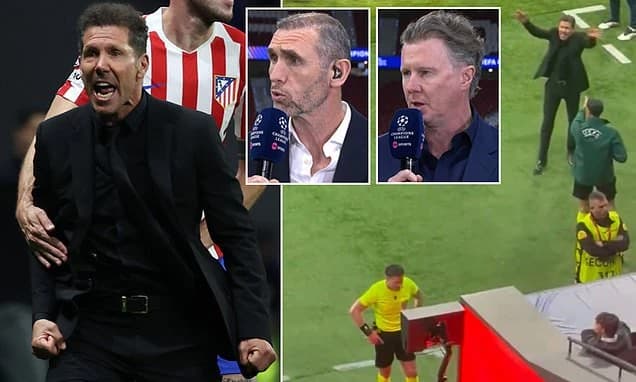 Martin Keown and Steve McManaman tear into 'ATROCIOUS' Diego Simeone after Atletico Madrid boss' 'aw